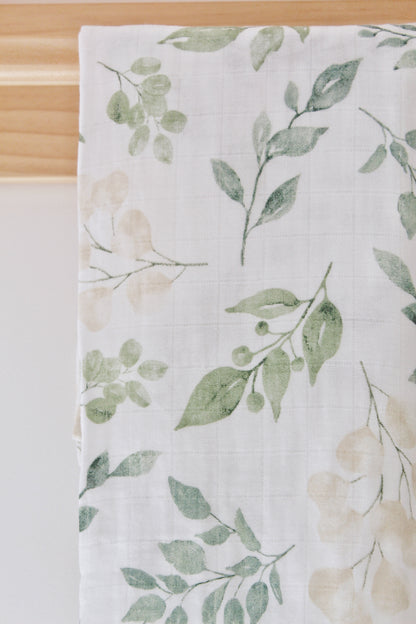 Serene Garden Muslin Trio