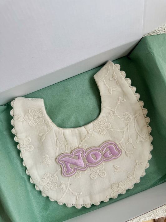 Personalised Embroidered Bib