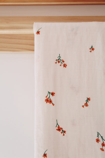 Blush Blossom Muslin Trio