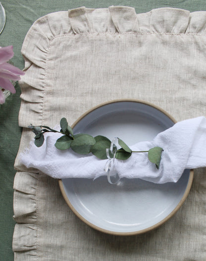 Stone Wash Linen Placemat - Set of two